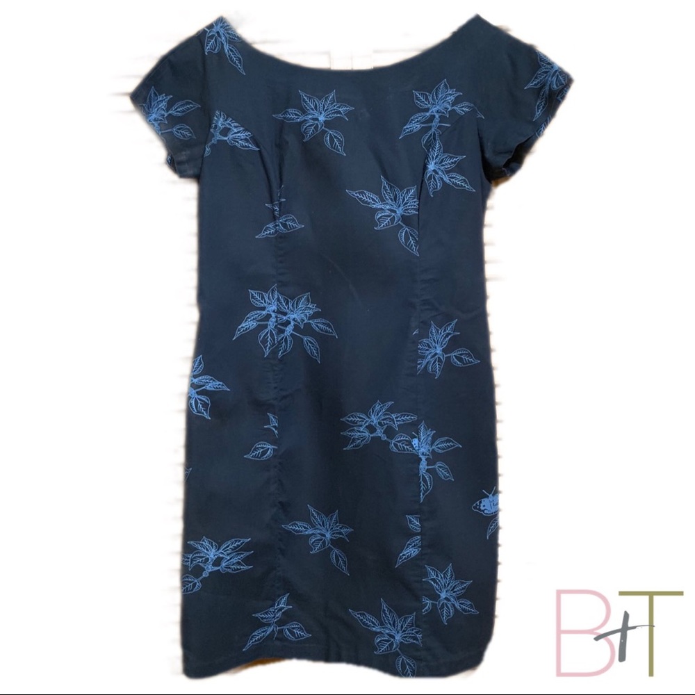 Dark navy Sig Zane dress